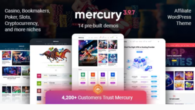 Mercury - Affiliate WordPress Theme