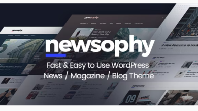 Newsophy - Fast and Easy to Use WordPress News and Blog Theme