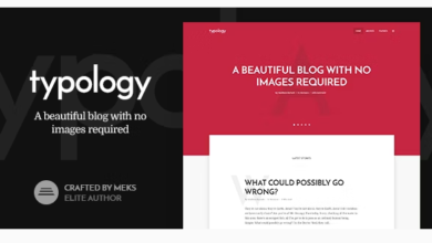 Typology - Minimalist Blog & Text Based Theme for WordPress