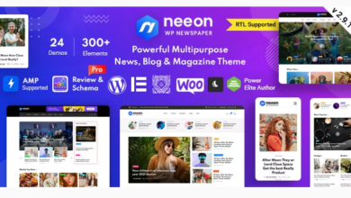 Neeon - WordPress News Magazine Theme