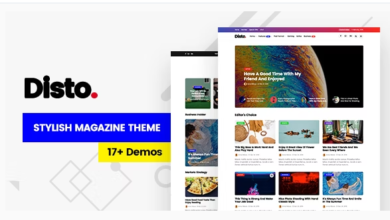 Disto - WordPress Blog Magazine Theme