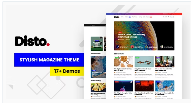 Disto - WordPress Blog Magazine Theme