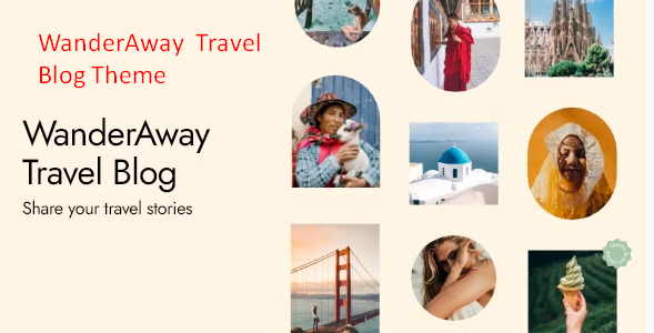 WanderAway Travel Blog Theme