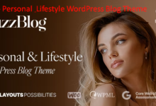 Buzz - Personal & Lifestyle WordPress Blog Theme