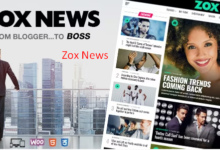 Zox News - Professional WordPress News & Magazine Theme